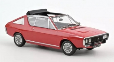 185371 Renault 17 Gordini Decouvrable 1975 Red 1:18